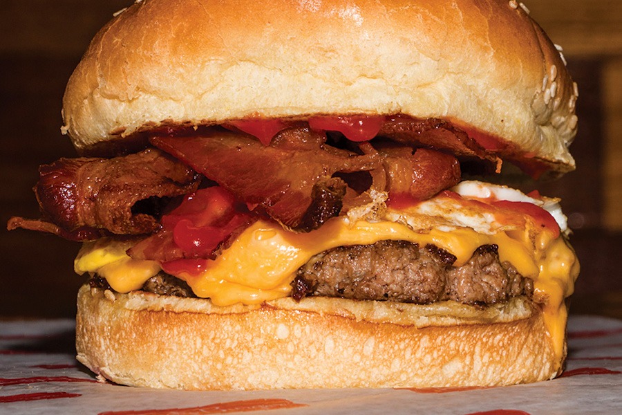 Tasty Burger’s burger.